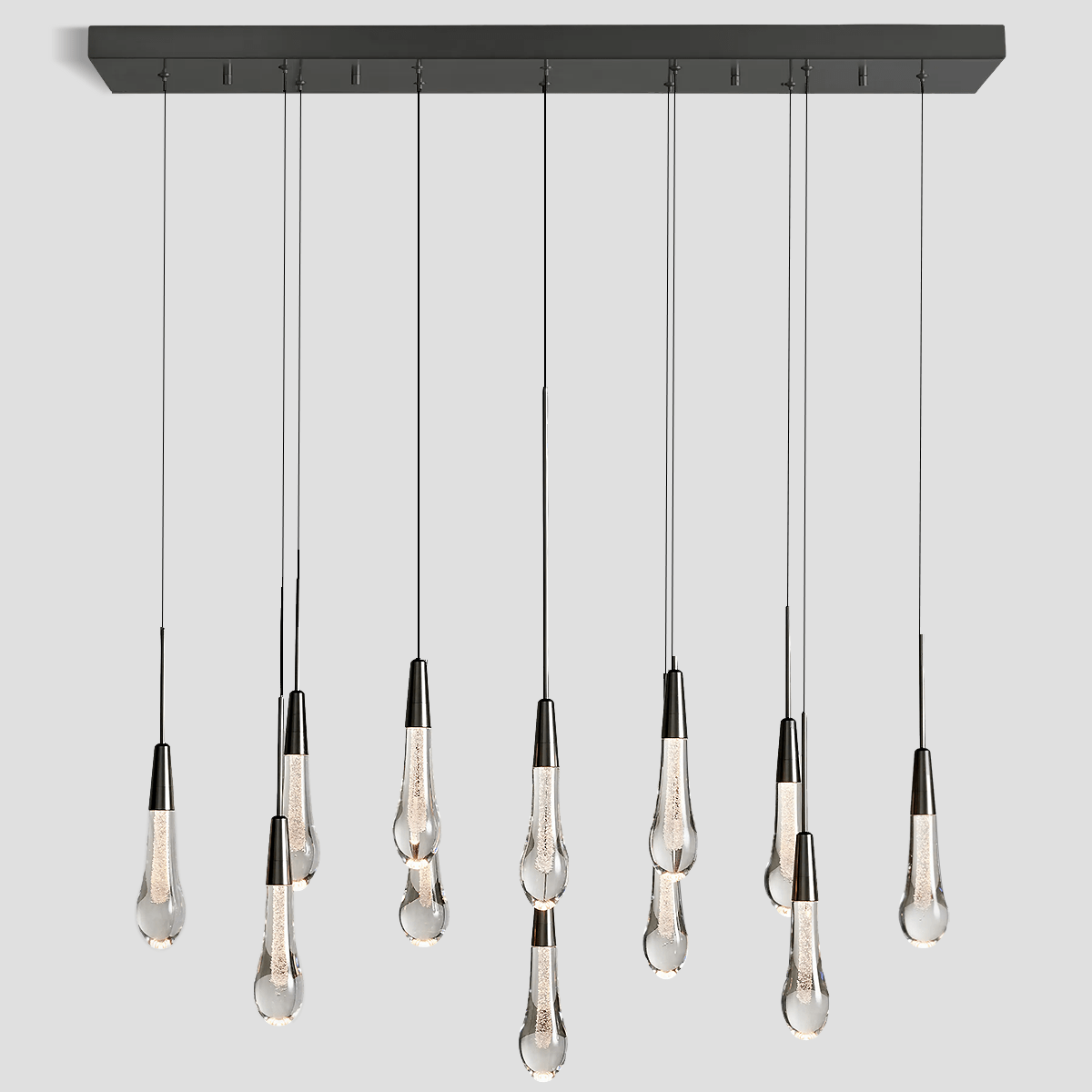 Franing SHOP ALL,crystal chandelier,Ceiling,Island counter/dining room BRONZE / 37'' Soltaire Linear Chandelier 37'' 50'' 70'' 87"W 120"W