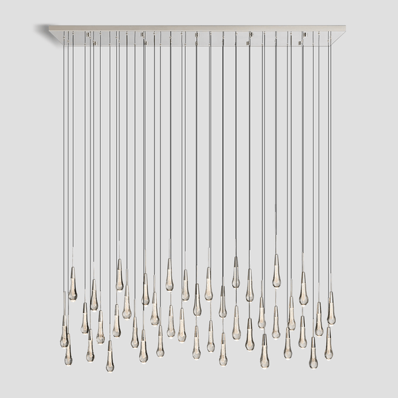 Franing SHOP ALL,crystal chandelier,Ceiling,Island counter/dining room NICKEL / 70'' Soltaire Linear Chandelier 37'' 50'' 70'' 87"W 120"W