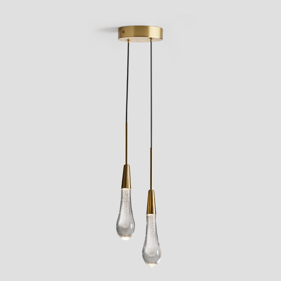 Franing SHOP ALL,crystal chandelier,Ceiling,Island counter/dining room，pendant BRASS / 2 lights Soltaire Pendant 2'' 1 light 2 lights