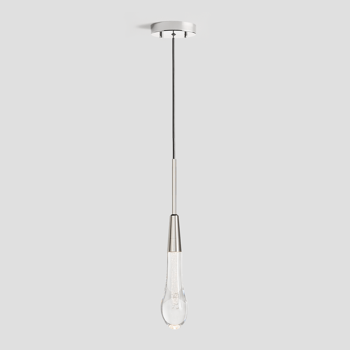 Franing SHOP ALL,crystal chandelier,Ceiling,Island counter/dining room，pendant NICKEL / 1 light Soltaire Pendant 2'' 1 light 2 lights