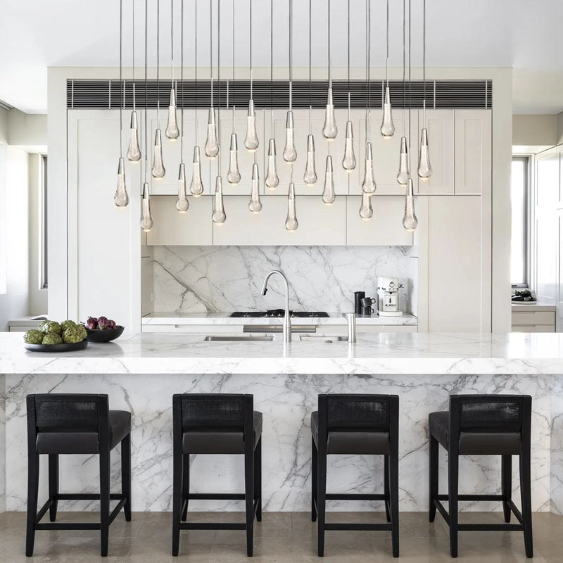 Franing SHOP ALL,crystal chandelier,Ceiling,Island counter/dining room Soltaire Linear Chandelier 37'' 50'' 70'' 87"W 120"W