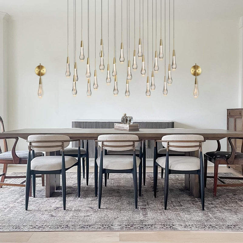 Franing SHOP ALL,crystal chandelier,Ceiling,Island counter/dining room Soltaire Linear Chandelier 37'' 50'' 70'' 87"W 120"W