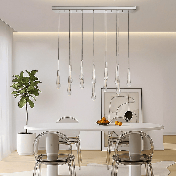 Franing SHOP ALL,crystal chandelier,Ceiling,Island counter/dining room Soltaire Linear Chandelier 37'' 50'' 70'' 87"W 120"W