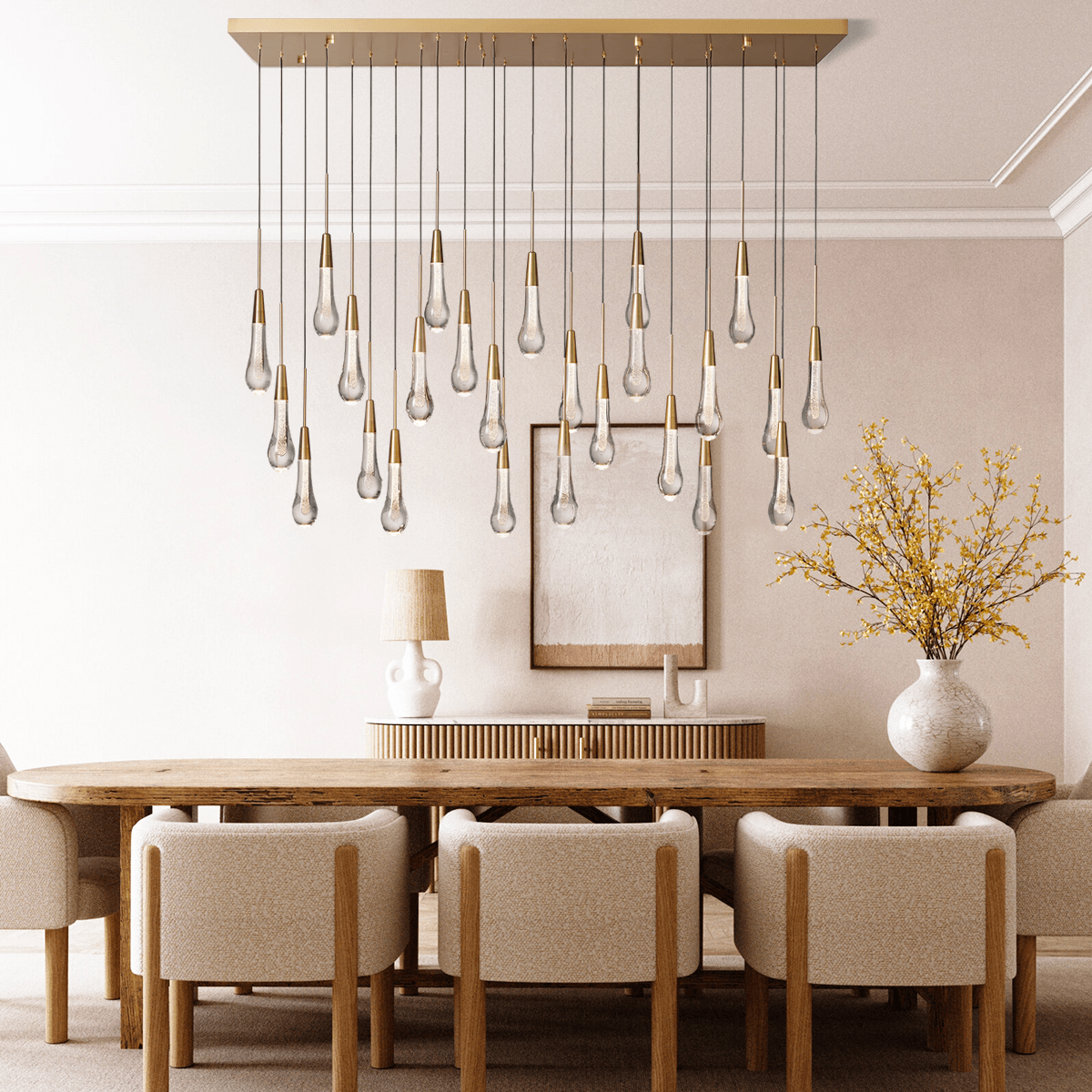 Franing SHOP ALL,crystal chandelier,Ceiling,Island counter/dining room Soltaire Linear Chandelier 37'' 50'' 70'' 87"W 120"W