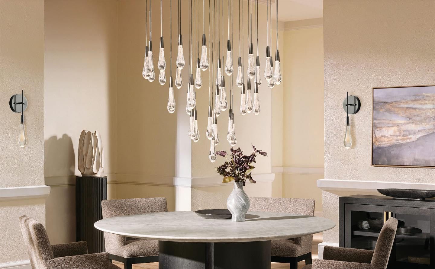 Franing SHOP ALL,crystal chandelier,Ceiling,Island counter/dining room Soltaire Round Chandelier 17'' 24'' 36'' 40'' 58''D