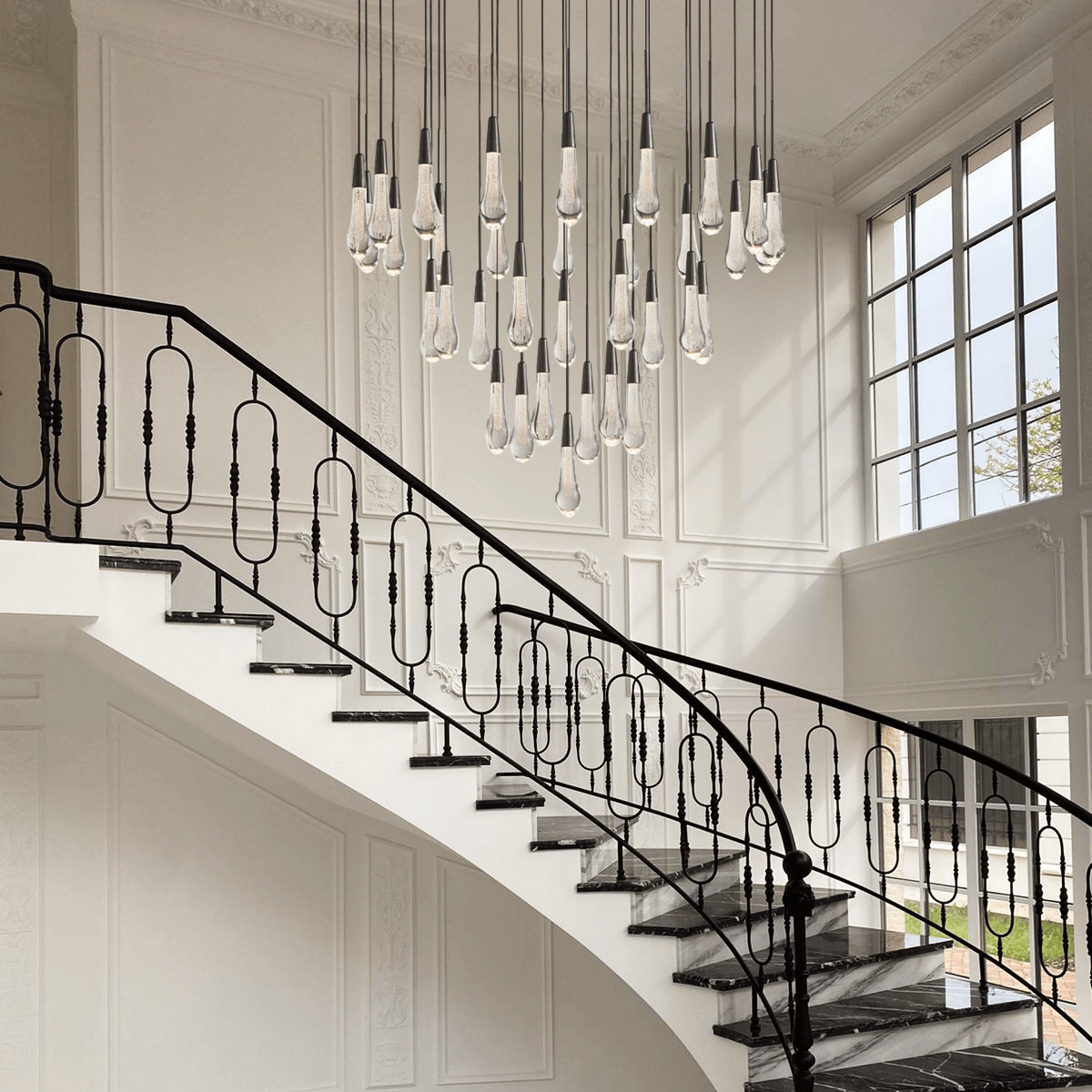 Franing SHOP ALL,crystal chandelier,Ceiling,Island counter/dining room Soltaire Round Chandelier 17'' 24'' 36'' 40'' 58''D