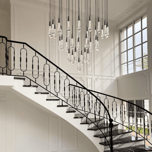 Franing SHOP ALL,crystal chandelier,Ceiling,Island counter/dining room Soltaire Round Chandelier 17'' 24'' 36'' 40'' 58''D