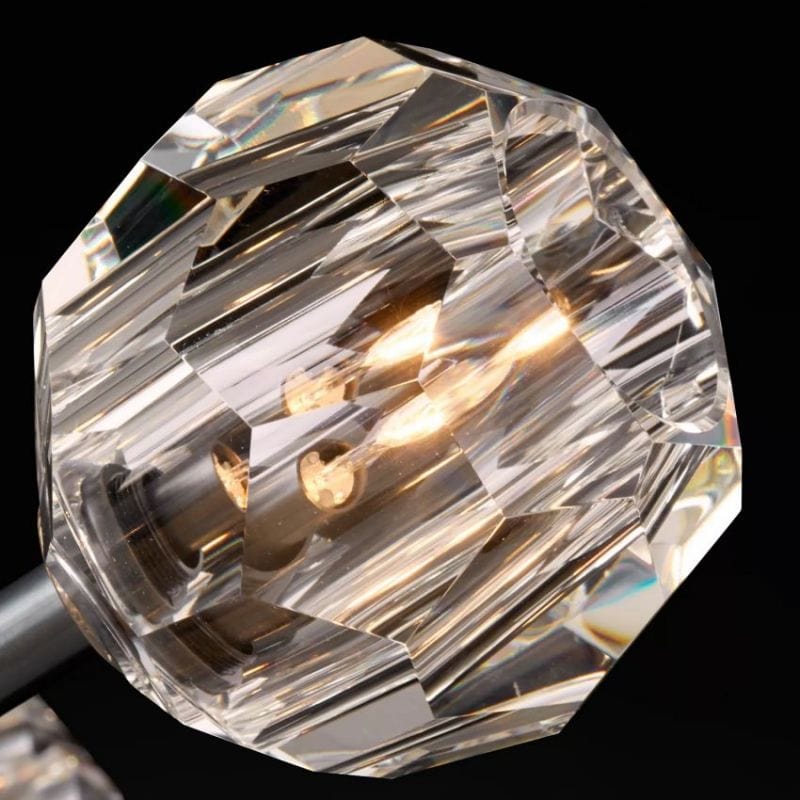Franing shop all .wall .Crystal wall lamp Boule Clear Crystal Grand Wall Sconce