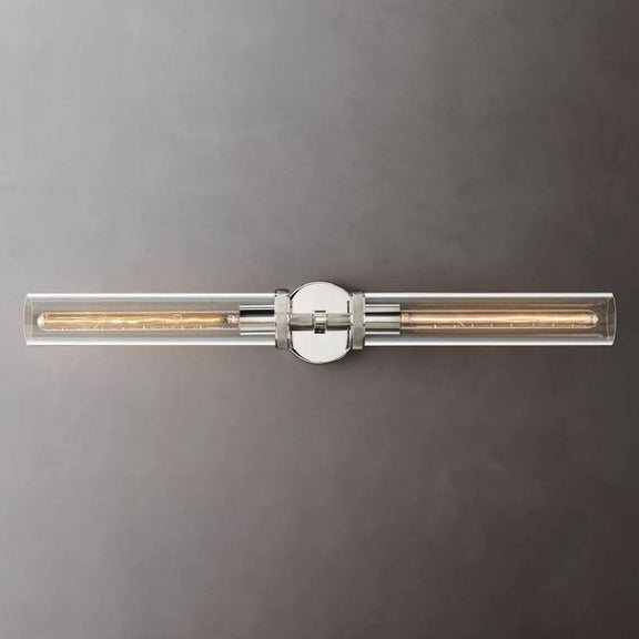 Franing shop all .wall ，glass wall light Lambert Knurled Grand Linear Sconce