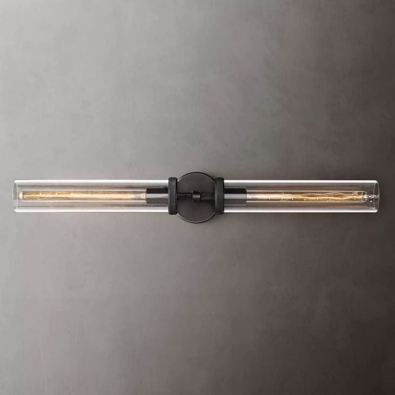 Franing shop all .wall ，glass wall light Lambert Knurled Grand Linear Sconce