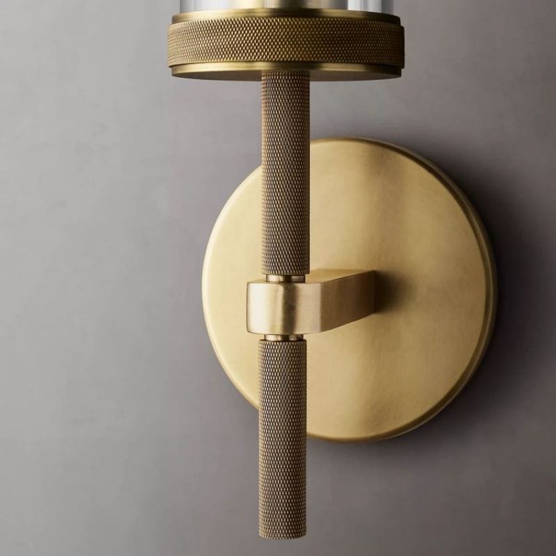 Franing shop all .wall，glass wall light Lambert Knurled Grand Sconce