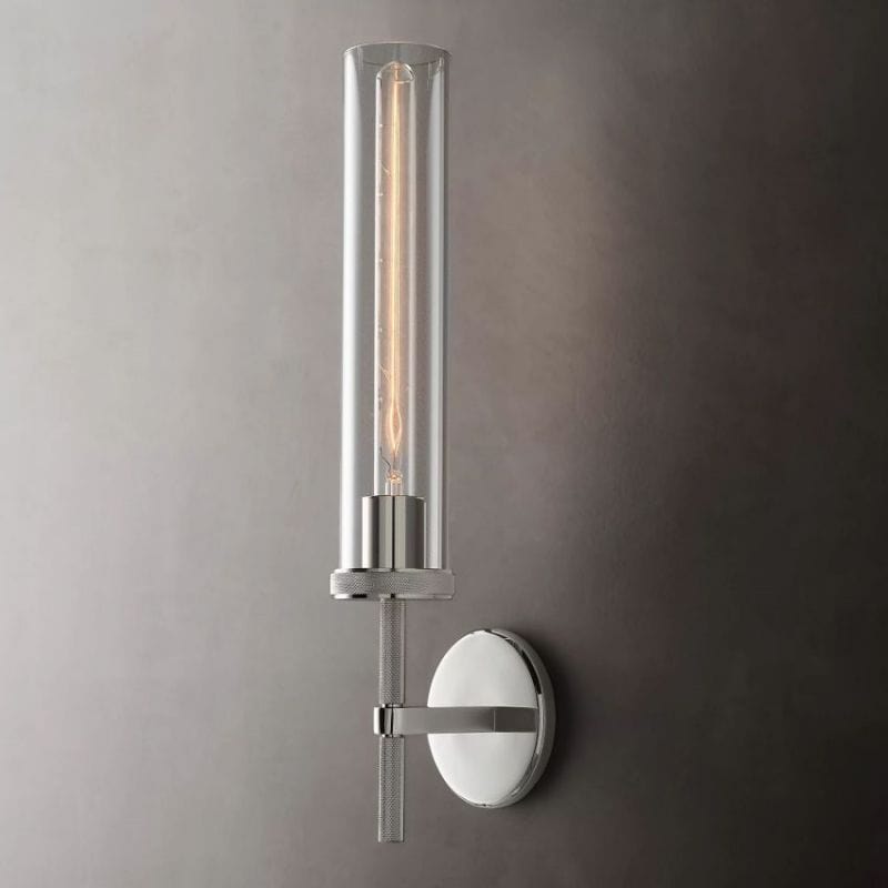 Franing shop all .wall，glass wall light Lambert Knurled Grand Sconce