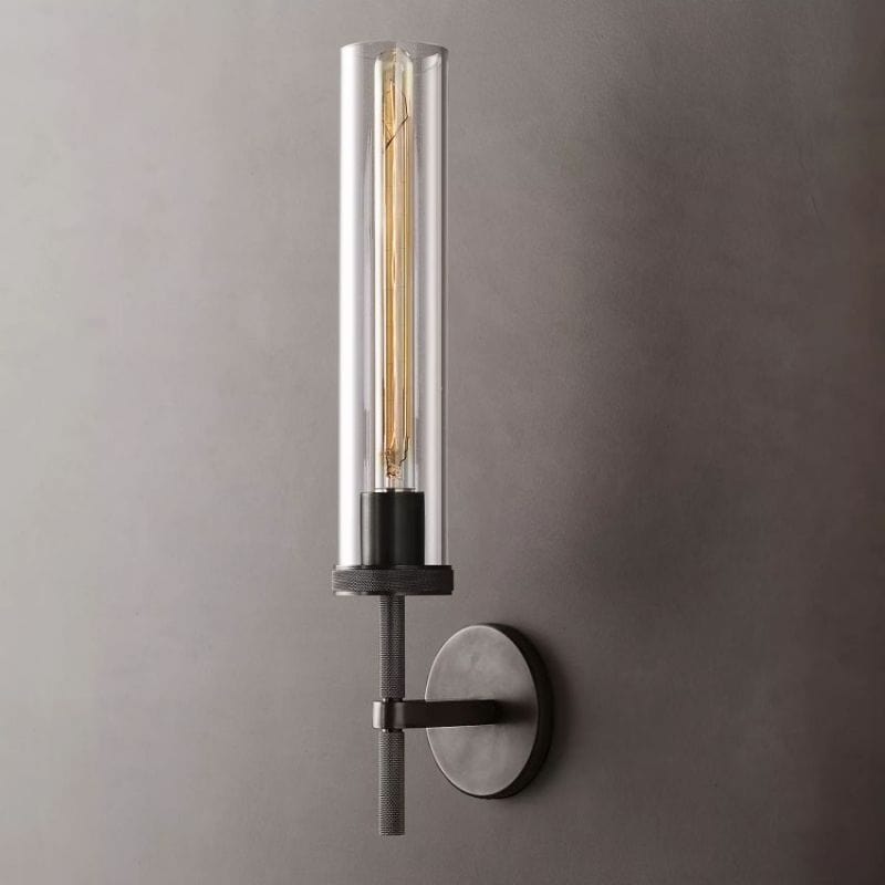 Franing shop all .wall，glass wall light Lambert Knurled Grand Sconce