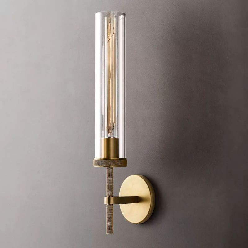 Franing shop all .wall，glass wall light Lambert Knurled Grand Sconce