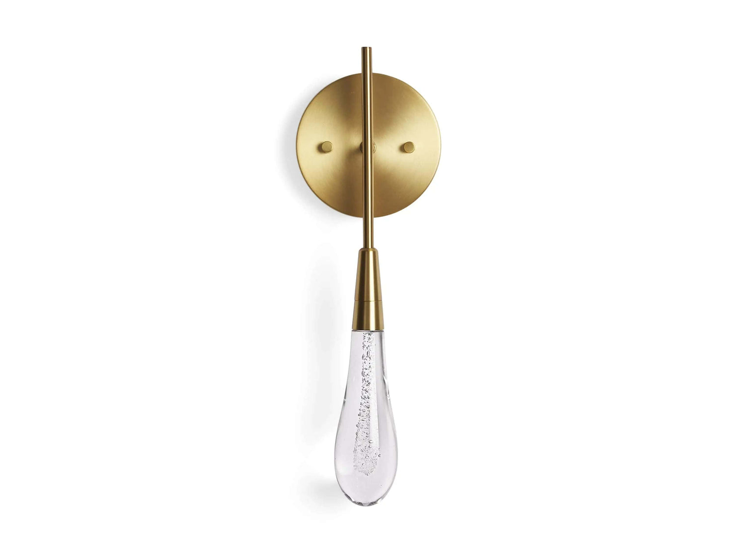 Franing WALL,Crystal wall lamp,SHOP ALL BRASS Soltaire Wall Sconce