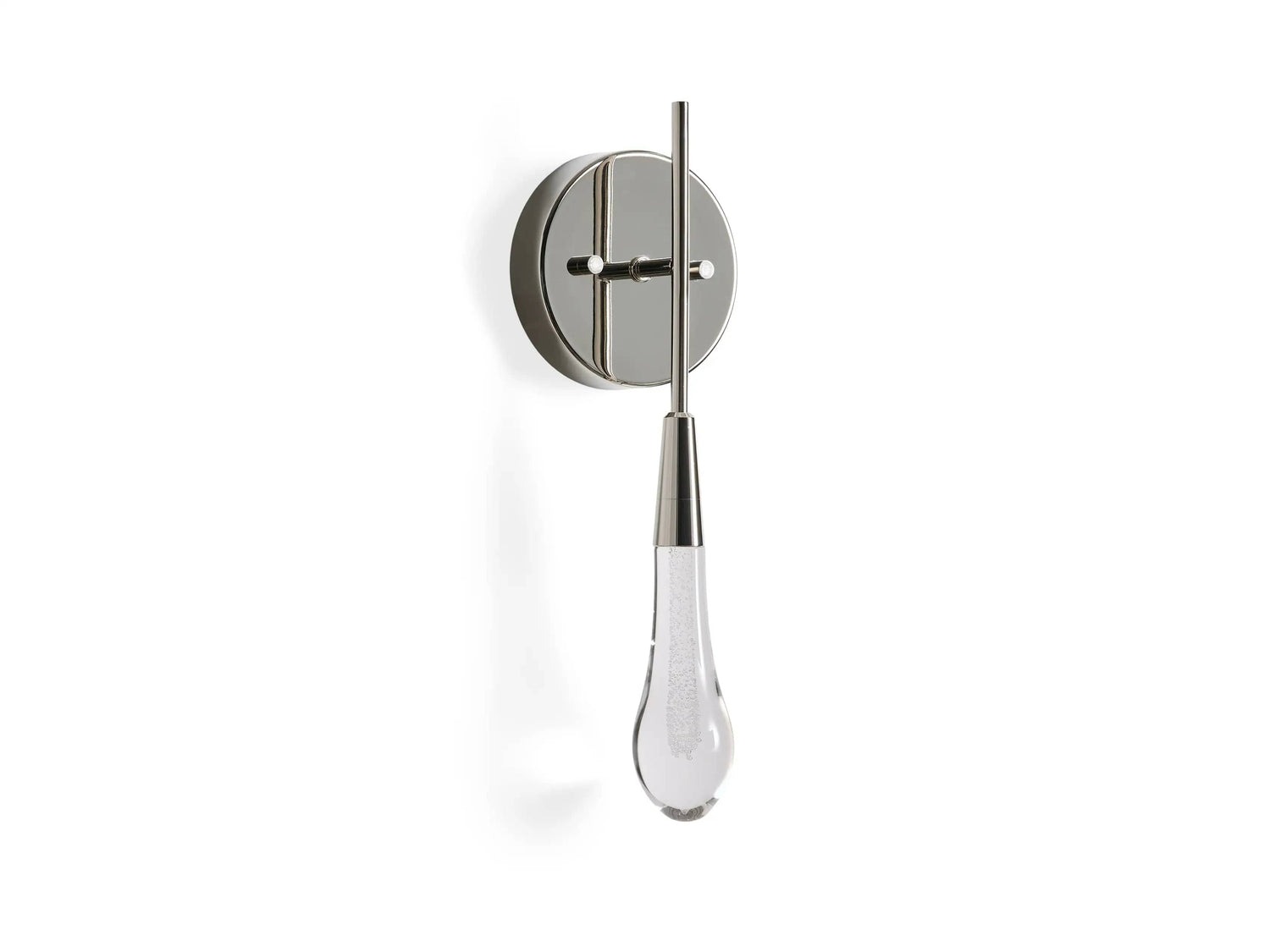 Franing WALL,Crystal wall lamp,SHOP ALL NICKEL Soltaire Wall Sconce
