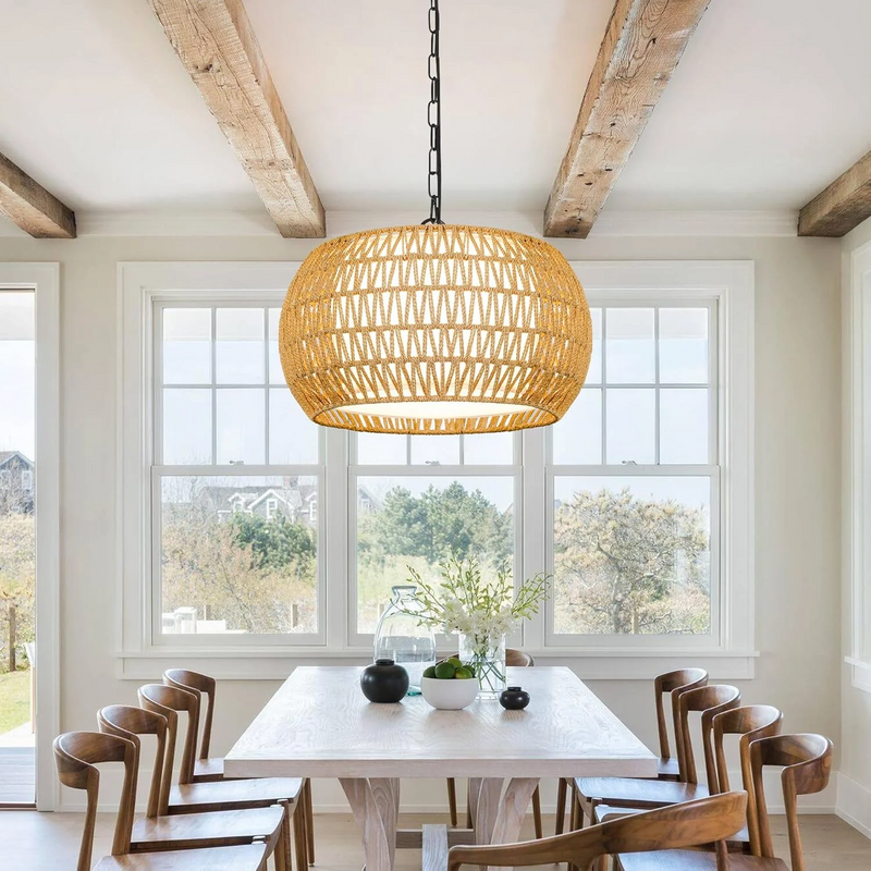 23.6" Anela Drum Chandelier